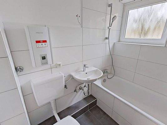 Ansicht I: Badezimmer