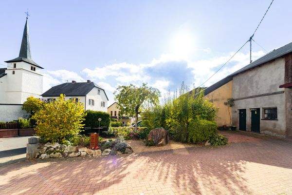 Garten direkt vor der Haustür