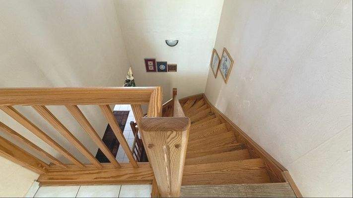 Foto-Treppe vom DG zum EG