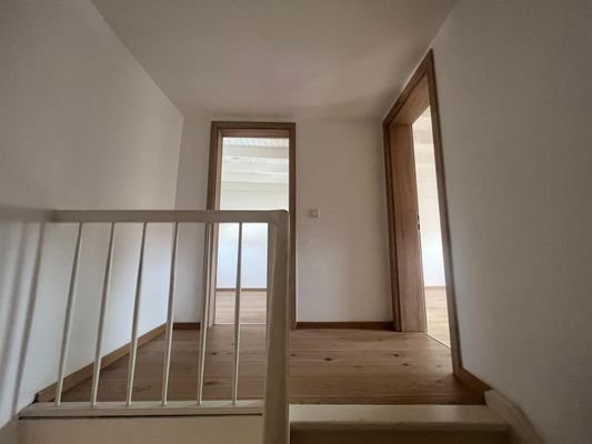 Treppe ins Dachgeschoss