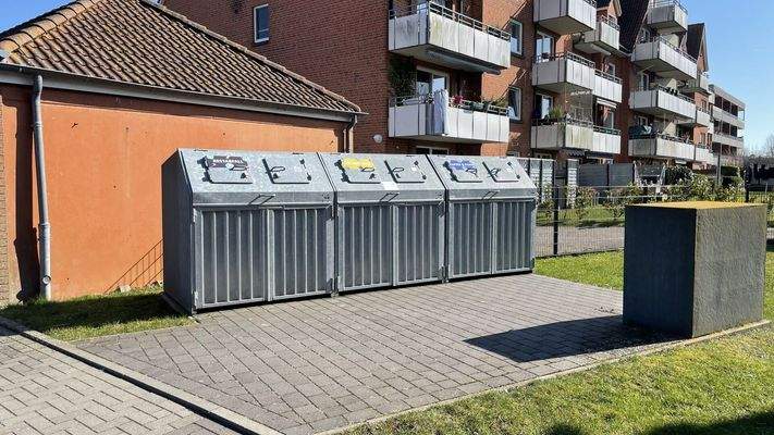 Mülltonnen verschließbar