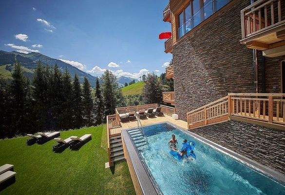 Panoramapool beheizt