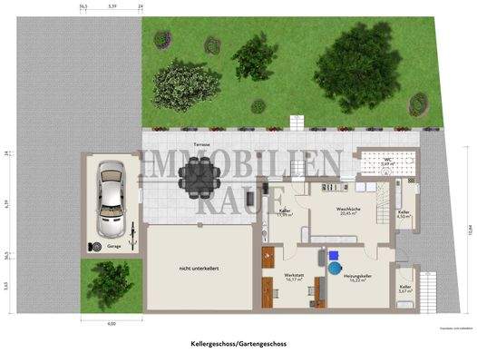 Plan Keller-Gartengeschoss