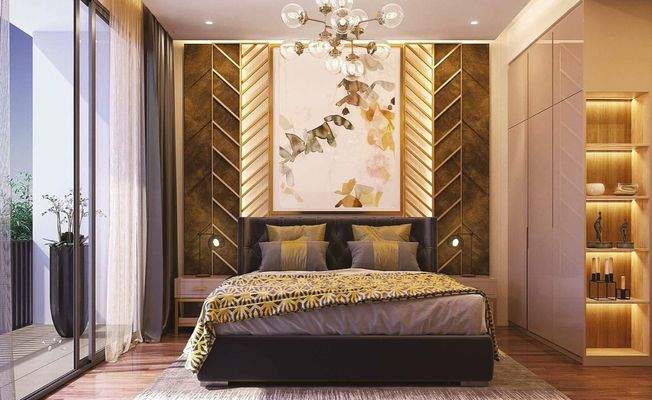 Kristall Spaces Lanka Colombo 7 apartments - bedro