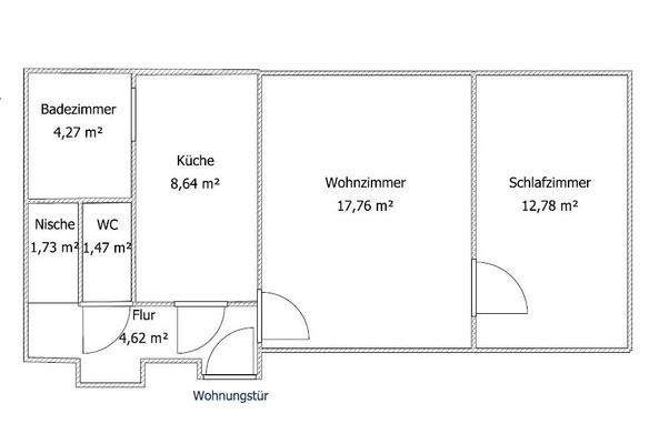 sketch / Wohnungsplan
