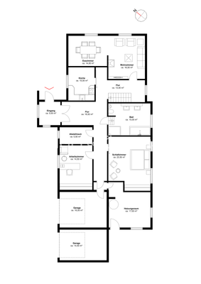 Grundriss Erdgeschoss