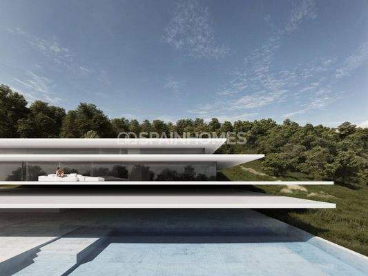 Sea and Golf-View Villa with Private Pool in Cadiz Sotogrande