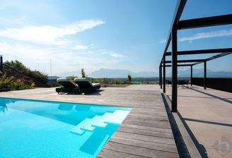 Dachterrasse mit Pool