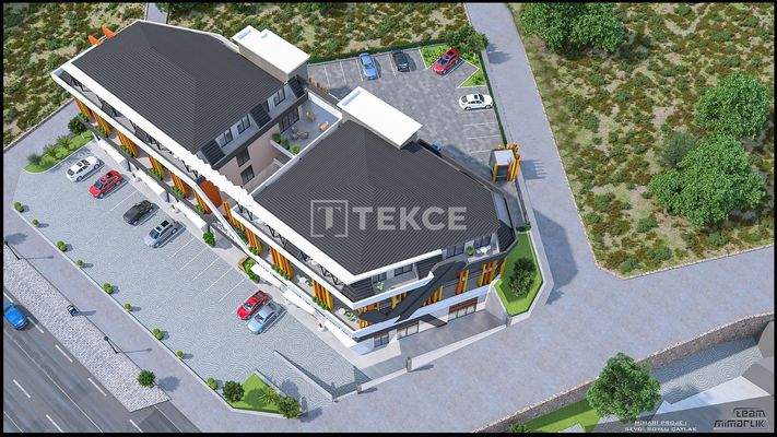 Commercial Properties in a Business Center in Alanya Antalya