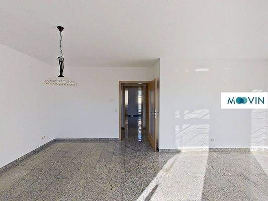 Ansicht V: Wohn- und Esszimmer