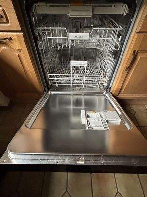 Geschirrspüler offen