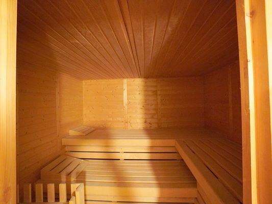 Sauna im UG