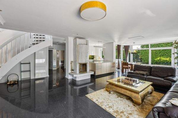 Spacious living-dining and cooking area