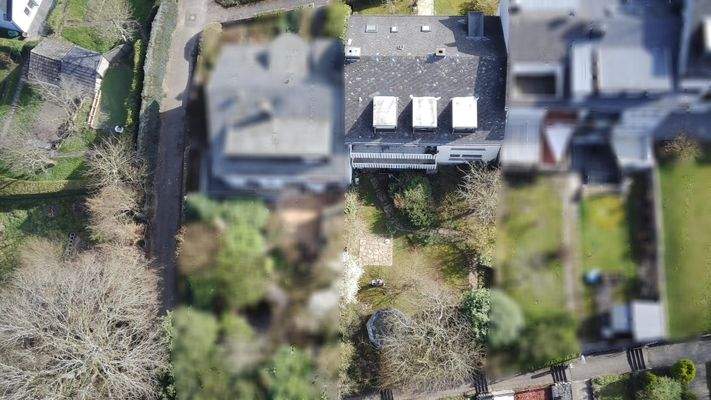 Drohnenaufnahme Grundstück