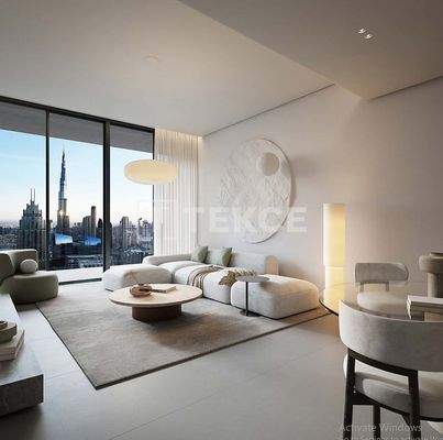 City-View Flats in DIFC Dubai with Infinity Pool and Spa