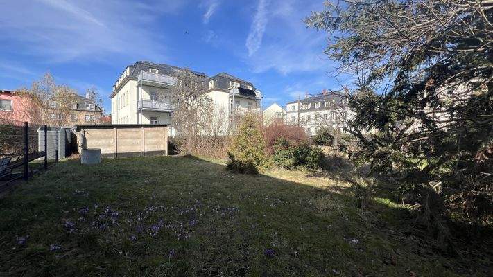 Hinterer Part des Grundstückes