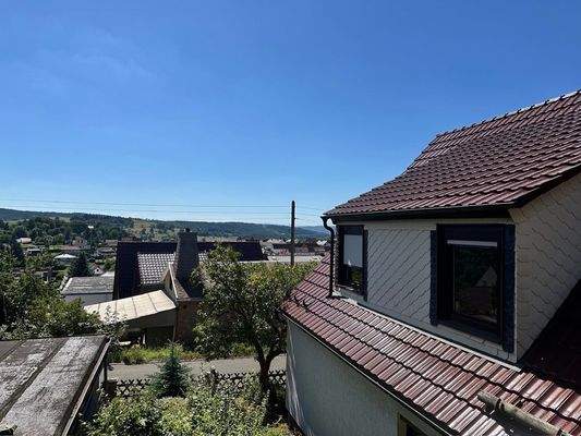 Ausblick aus dem Garten