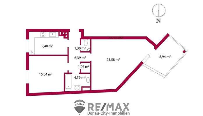 Plan Mietwohnung Stockerau