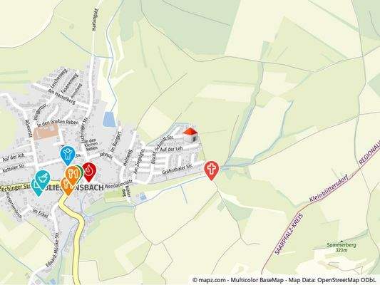 Geolyzer Kartenausschnitt