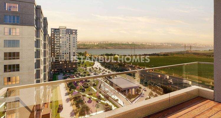 Real Estate Suitable for Investment with Lake View in Avcilar