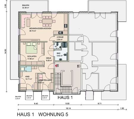 Haus 1 Wohnung 5