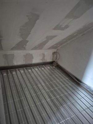 DG Wohnraum, Fußbodenheizung