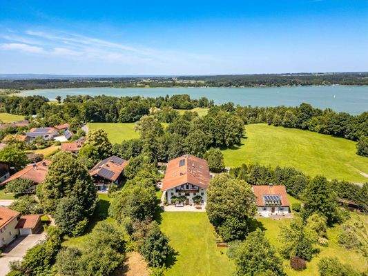 Der Keilhof Luftaufnahme