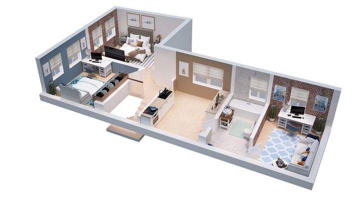 Grundriss Obergeschoss