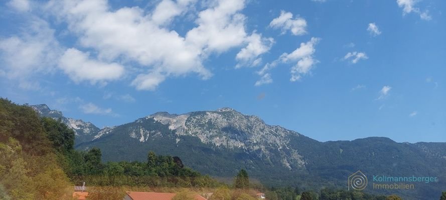 herrlicher Blick auf Zwiesel und Hochstaufen