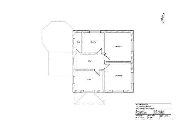 Grundriss Obergeschoss