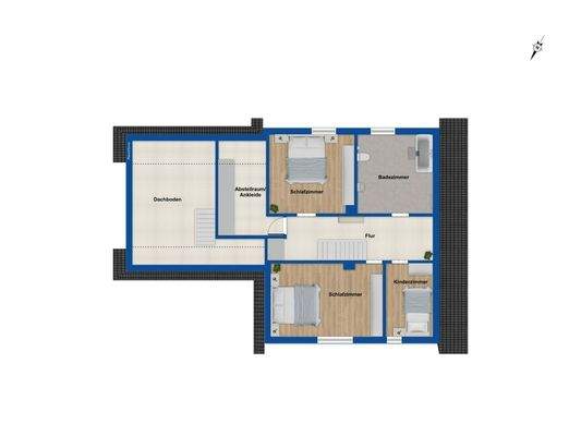 Grundriss Obergeschoss