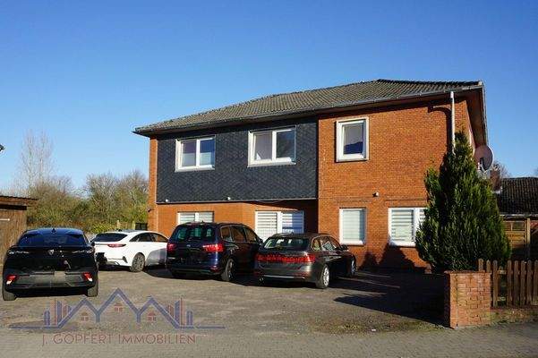 Parkplatz vor dem Haus