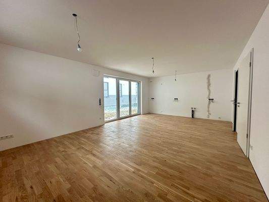 Wohnzimmer Ansicht zur Küche