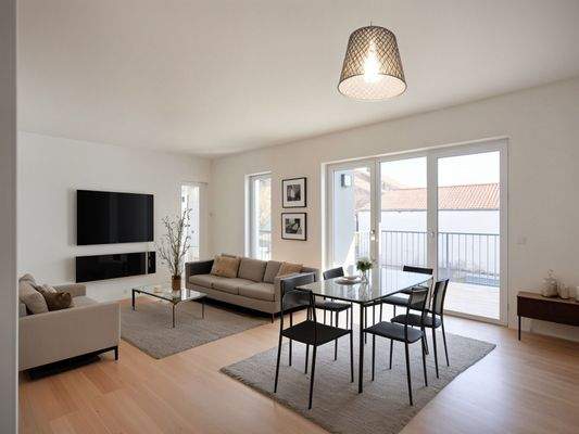 Wohnbeispiel Wohnen / Essen 