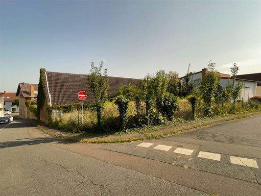 Ansicht Garten-Scheune