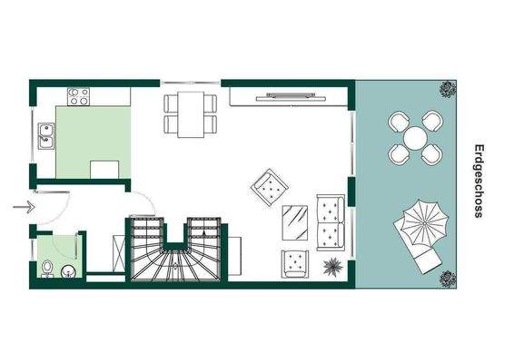 Grundriss Erdgeschoss