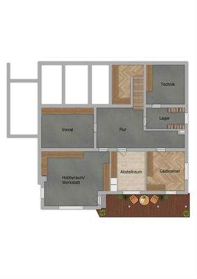 Grundriss Untergeschoss