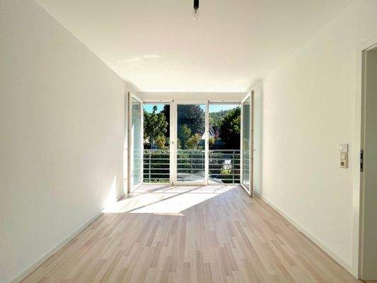 Ein Schlafzimmer mit separater Ankleide