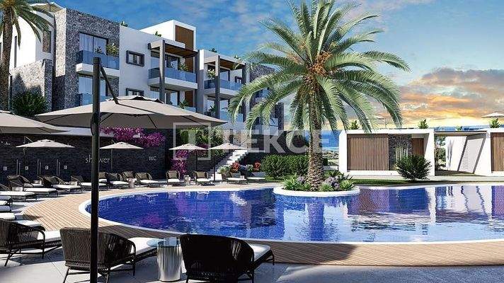 Furnished Apartments Close to the Beach in Girne