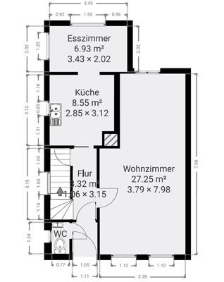 Grundriss ERDG