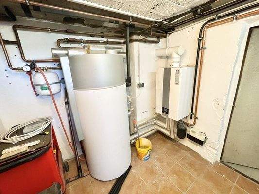 Haus neuere Gasheizung