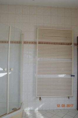 Duschkabine, Sprossenheizung