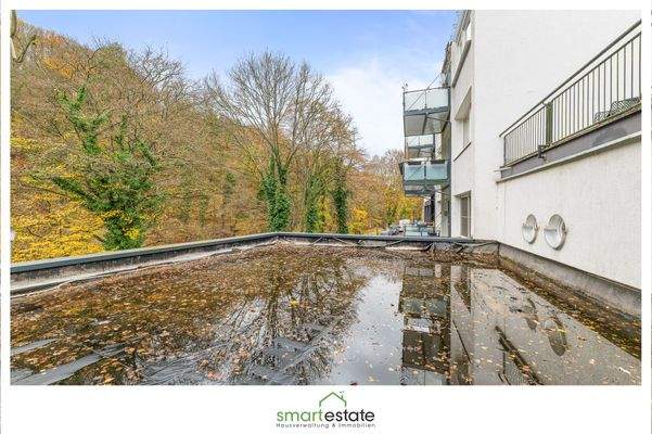 Terrasse mit Ausbaupotenzial