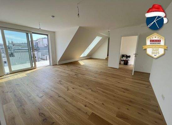 Wohnzimmer, Parkett, 38 m²