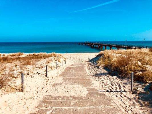 Strandaufgang in Göhren