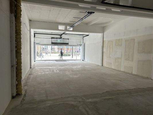 Innenansicht im Rohbau