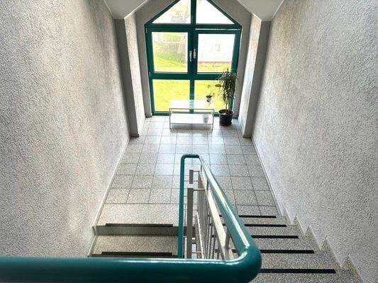 9 Das gepflegte Treppenhaus