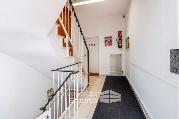 Treppenhaus des Wohnhauses