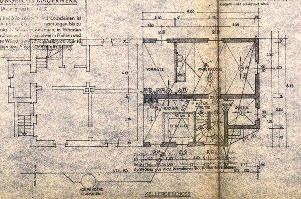 Niester 45, Grundriss KG