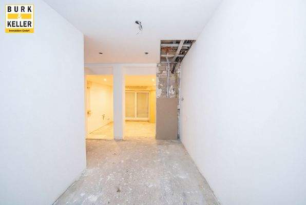 KG-Einliegerwohnung Flur - digital geräumt_